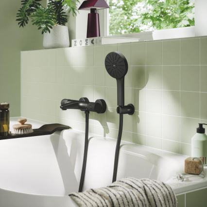 GROHE 1348632430 - Duche de mão VITALIO JOY+ 120 mm preto
