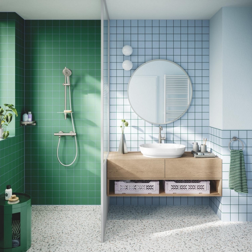 GROHE 134863DC00 - Chuveiro de mão VITALIO JOY+ 120 mm cromo mate