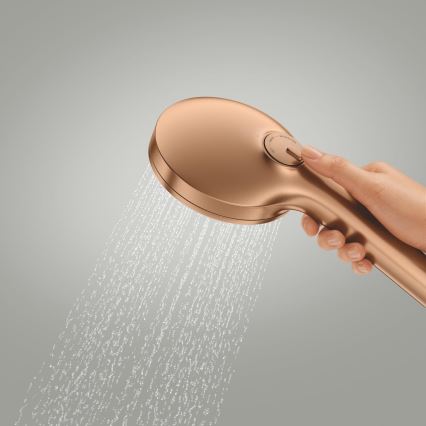 GROHE 134863DL00 - Ducha de mão VITALIO JOY+ 120 mm, acabamento em cobre
