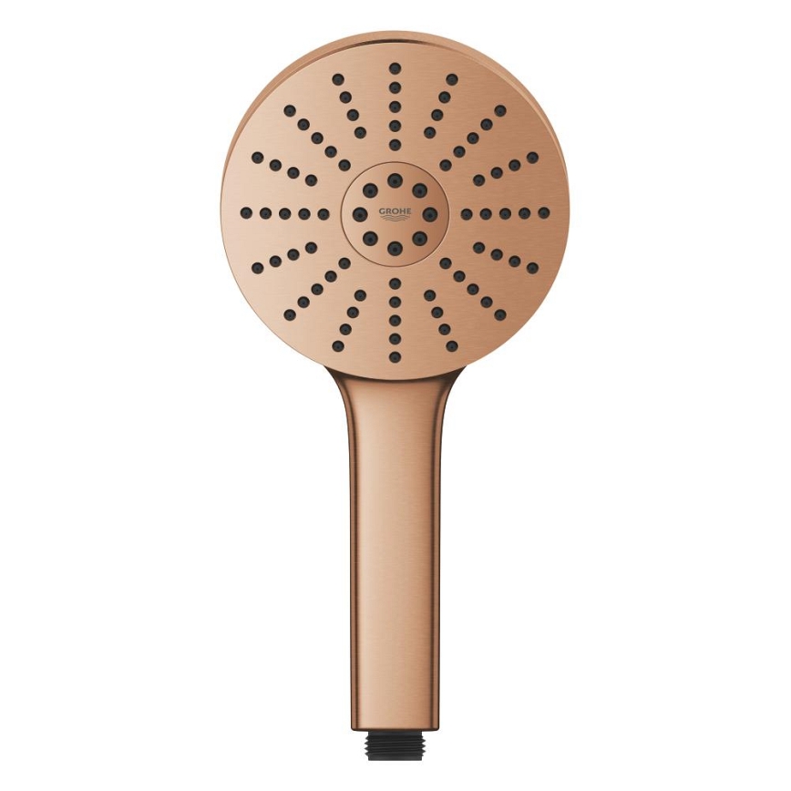 GROHE 134863DL00 - Ducha de mão VITALIO JOY+ 120 mm, acabamento em cobre