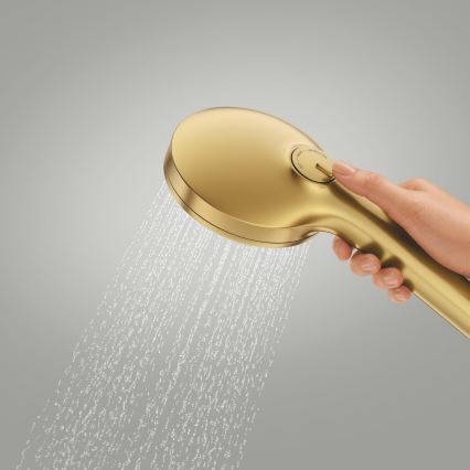 GROHE 134863GN00 - Duche de mão VITALIO JOY+ 120 mm dourado escovado
