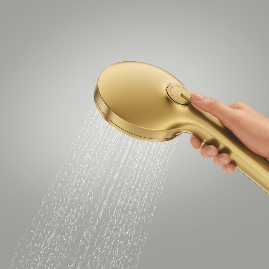 GROHE 134863GN00 - Duche de mão VITALIO JOY+ 120 mm dourado escovado