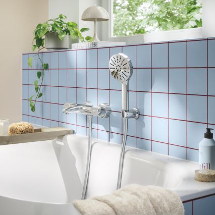 GROHE 1348640000 - Chuveiro de mão VITALIO JOY+ 120 mm cromado brilhante