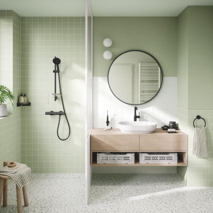 GROHE 1348642430 - Duche de mão VITALIO JOY+ 120 mm preto