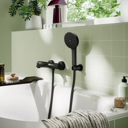 GROHE 1348652430 - Conjunto de duche VITALIO JOY+ 120 mm preto