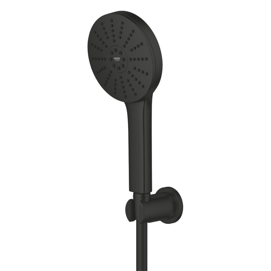 GROHE 1348652430 - Conjunto de duche VITALIO JOY+ 120 mm preto