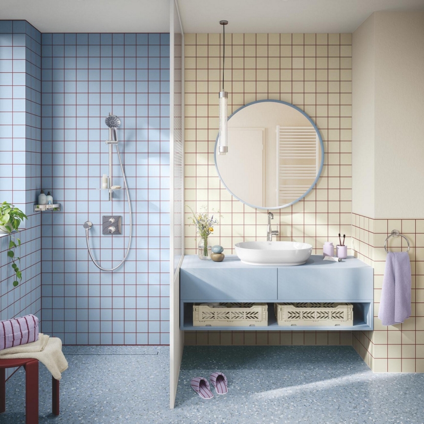 GROHE 1348660000 - Conjunto de duche VITALIO JOY+ 120 mm cromado brilhante