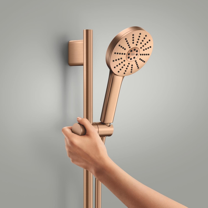 GROHE 134866DL00 - Conjunto de duche VITALIO JOY+ 120 mm, acabamento em cobre