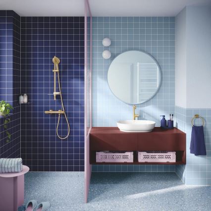 GROHE 134866GN00 - Conjunto de duche VITALIO JOY+ 120 mm dourado