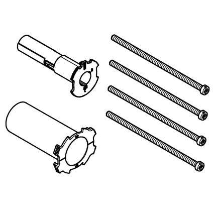 GROHE 14058000 - Conjunto de extensão universal 25 mm