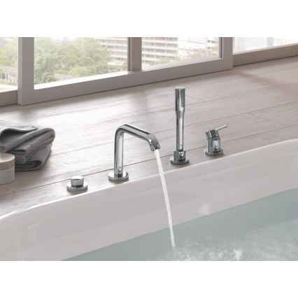 GROHE 19578001 - Conjunto para banheira de 4 furos ESSENCE 197 mm cromado brilhante