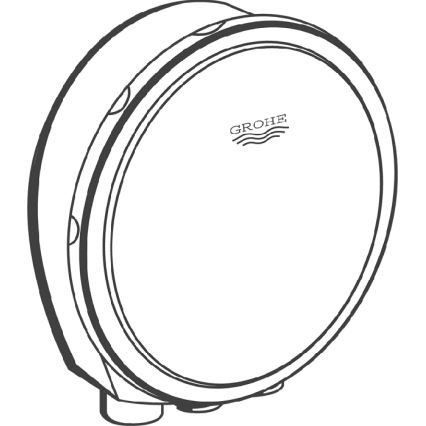 GROHE 19952DA0 - Conjunto TALENTOFILL para enchimento, ralo e transbordamento de banheira, dourado