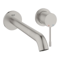 GROHE 19967DC1 - Misturador de lavatório de 2 furos ESSENCE 230 mm em aço inox