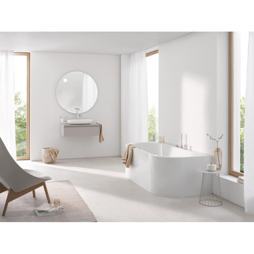 GROHE 19976001 - Conjunto para banheira de 3 furos ESSENCE, cromado brilhante