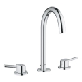 GROHE 20216001 - Bateria de lavatório de três furos CONCETTO DN 15, tamanho L, acabamento cromado