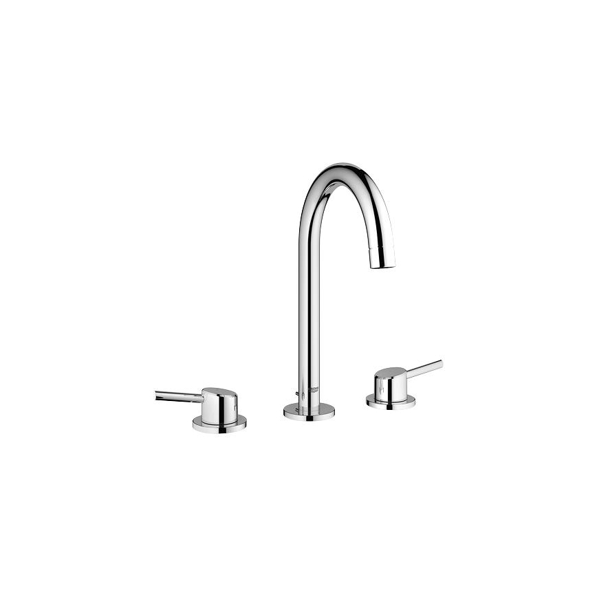 GROHE 20216001 - Bateria de lavatório de três furos CONCETTO DN 15, tamanho L, acabamento cromado