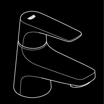 GROHE 20577000 - Válvula de bancada START FLOW DN 15, cromado brilhante