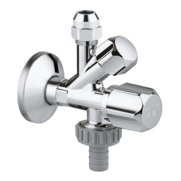 GROHE 22036000 - Válvula de ângulo Kombi ORIGINAL WAS® DN 15, cromado brilhante