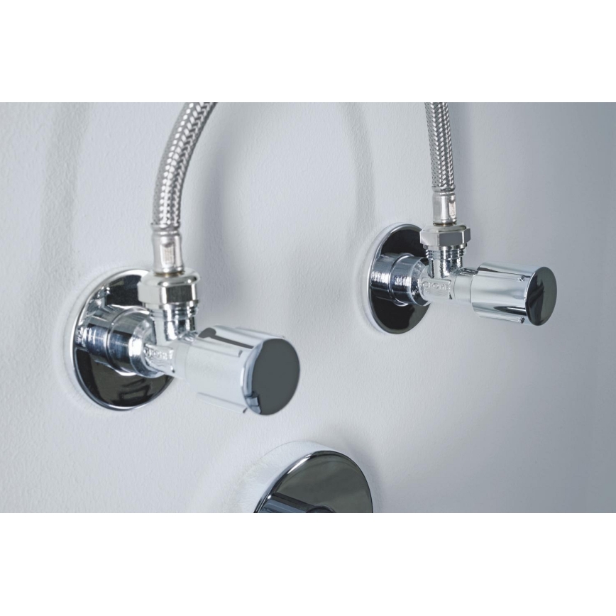 GROHE 22037000 - Válvula angular DN 15, acabamento cromado brilhante