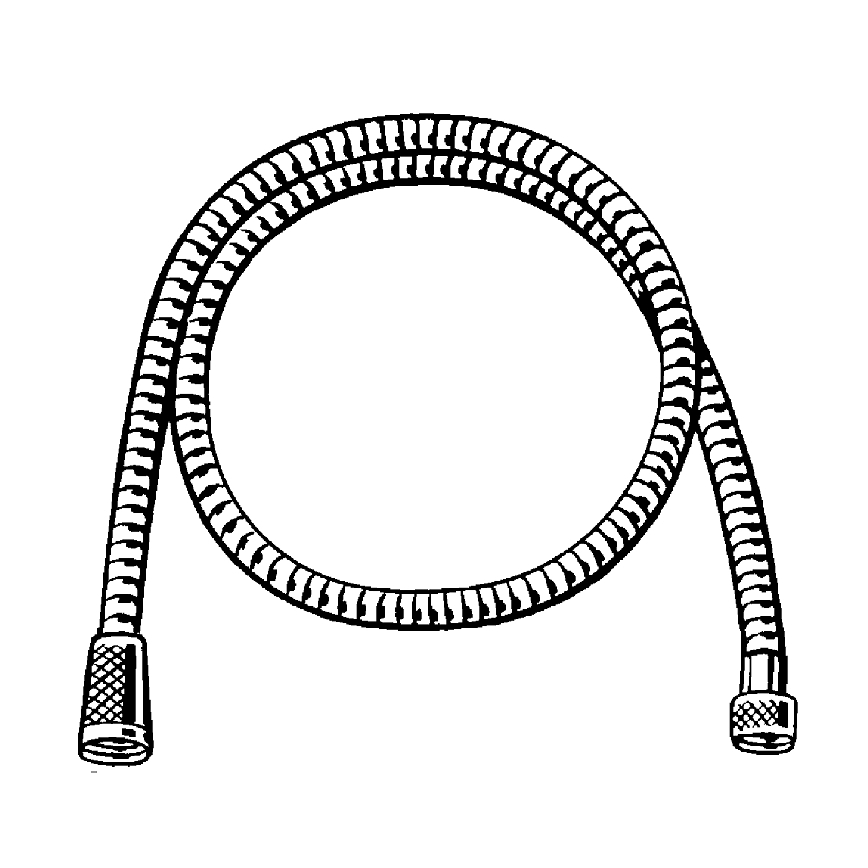 GROHE 22108000 - Mangueira de duche VITALIOFLEX METAL LONG-LIFE 1500 mm cromado