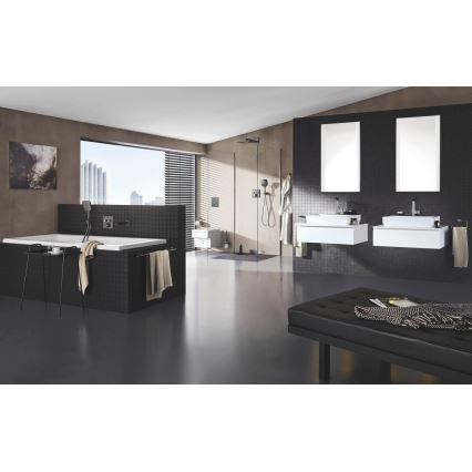 GROHE 23135AL0 - Torneira de lavatório EUROCUBE, tamanho L, grafite