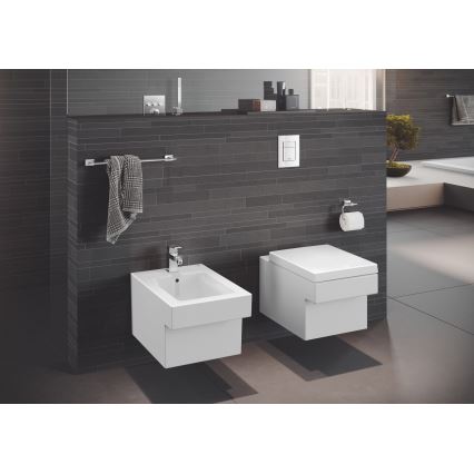 GROHE 23138000 - Misturador para bidé EUROCUBE, cromado brilhante