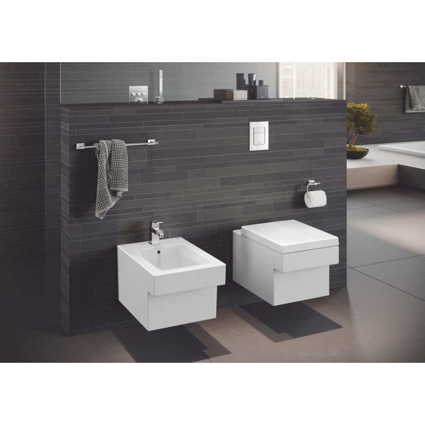 GROHE 23138000 - Misturador para bidé EUROCUBE, cromado brilhante
