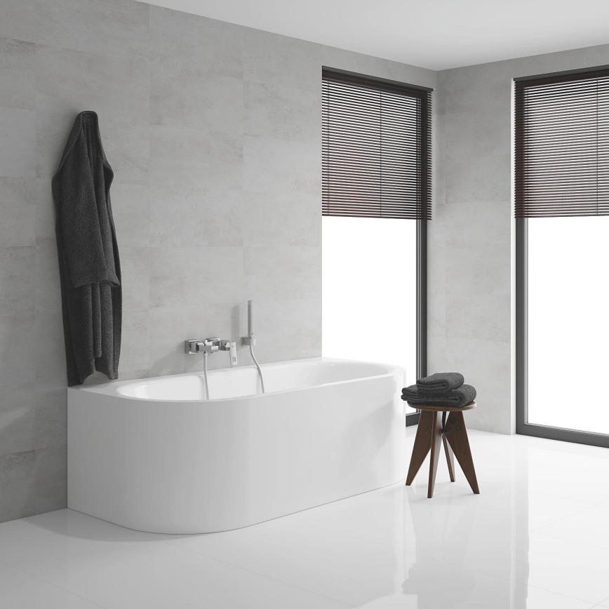 GROHE 23141000 - Misturador de banheira EUROCUBE DN 15 cromo brilhante