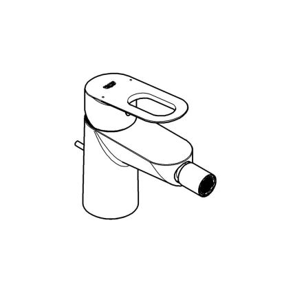 GROHE 23338000 - Misturador para bidé BAULOOP, cromado brilhante