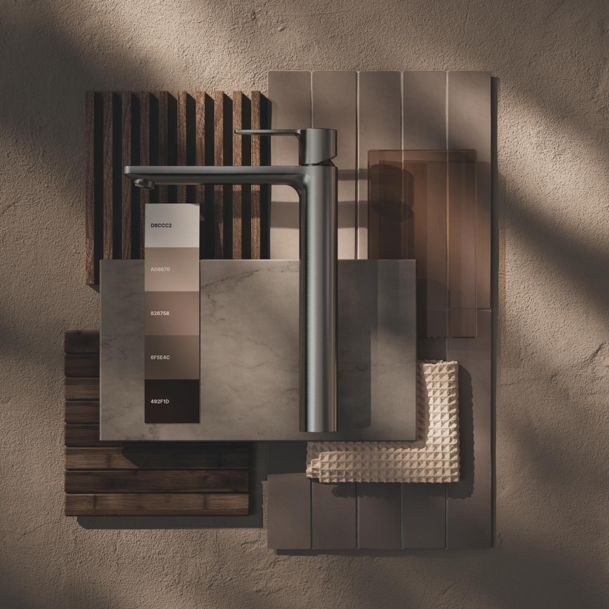 GROHE 23405AL1 - Misturador de lavatório LINEARE, tamanho XL, grafite