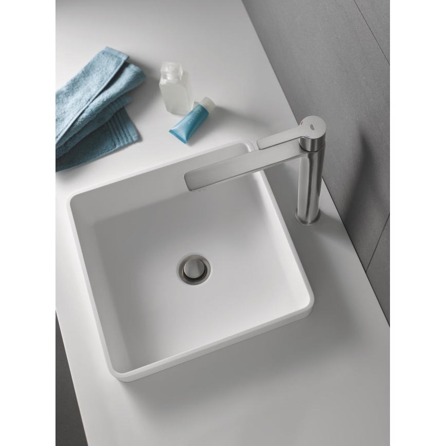 GROHE 23405DC1 - Misturador para lavatório LINEARE DN 15, aço inoxidável