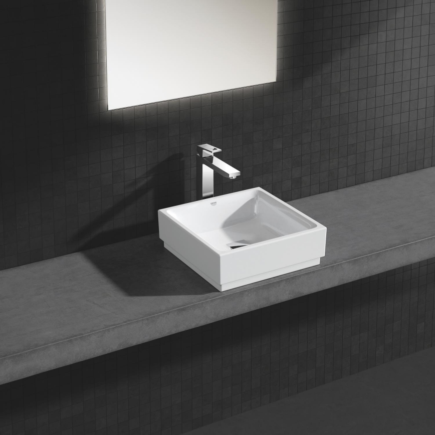 GROHE 23406000 - Misturador para lavatório EUROCUBE tamanho XL cromado brilhante