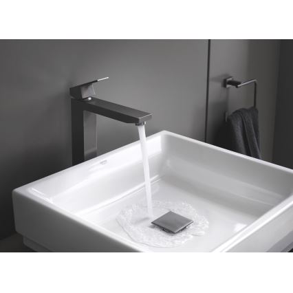 GROHE 23406AL0 - Torneira para lavatório EUROCUBE, tamanho XL, cor grafite