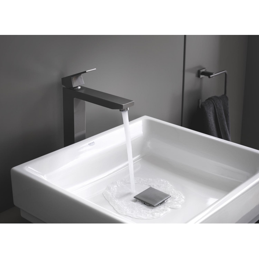 GROHE 23406AL0 - Torneira para lavatório EUROCUBE, tamanho XL, cor grafite