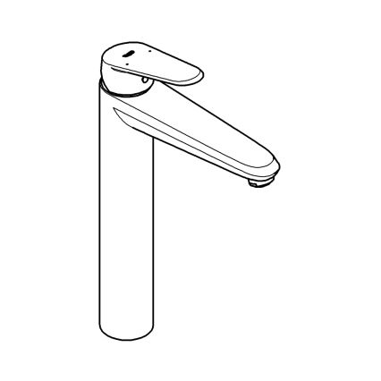 GROHE 23432000 - Torneira de lavatório EURODISC COSMOPOLITAN tamanho XL cromado