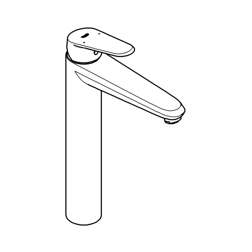 GROHE 23432000 - Torneira de lavatório EURODISC COSMOPOLITAN tamanho XL cromado