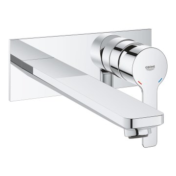 GROHE 23444001 - Misturador para lavatório de 2 furos LINEARE 207 mm cromo brilhante