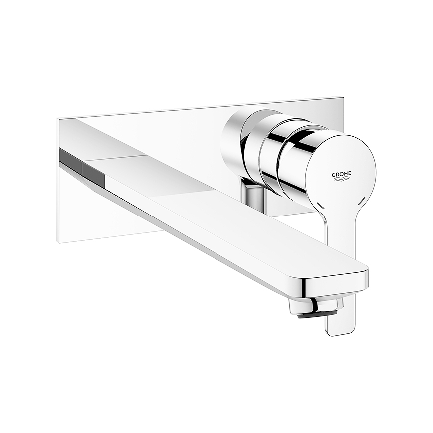 GROHE 23444001 - Misturador para lavatório de 2 furos LINEARE 207 mm cromo brilhante