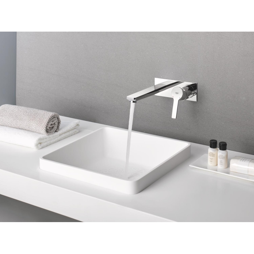 GROHE 23444001 - Misturador para lavatório de 2 furos LINEARE 207 mm cromo brilhante