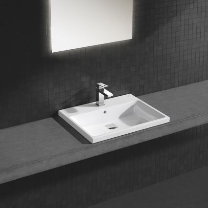 GROHE 23445000 - Bateria de lavatório EUROCUBE tamanho M cromo brilhante