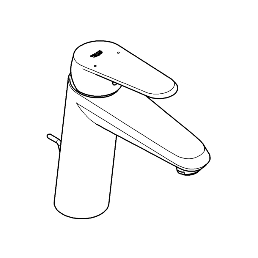 GROHE 23448002 - Misturador de lavatório EURODISC COSMOPOLITAN tamanho M cromado