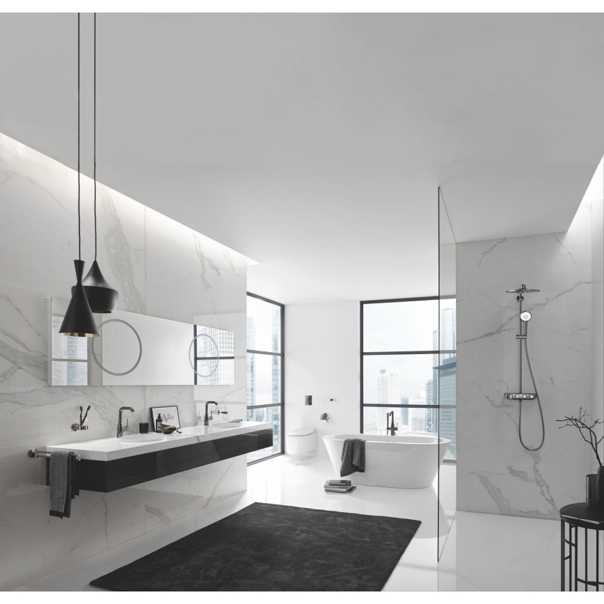 GROHE 23491AL1 - Misturador de banheira ESSENCE 277 mm grafite