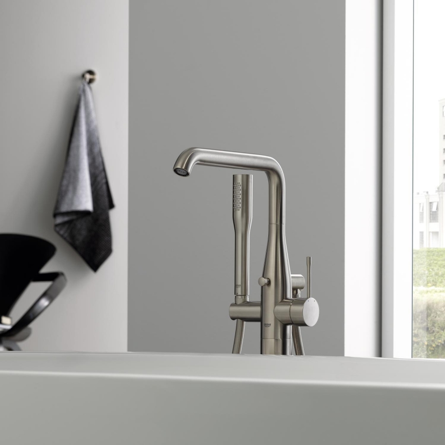 GROHE 23491DC1 - Misturador de banheira ESSENCE 277 mm, aço inoxidável