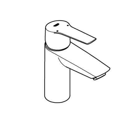 GROHE 23550002 - Misturadora de lavatório START DN 15 cromo brilhante