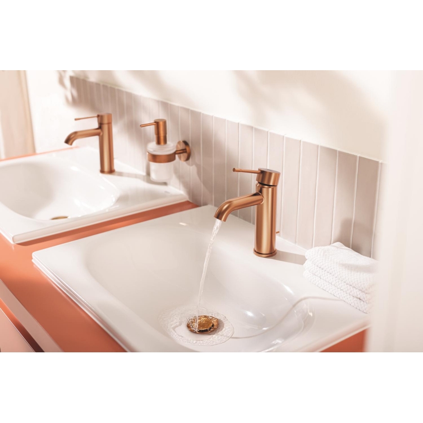 GROHE 23589DL1 - Misturadora de lavatório ESSENCE, tamanho S, acabamento bronze