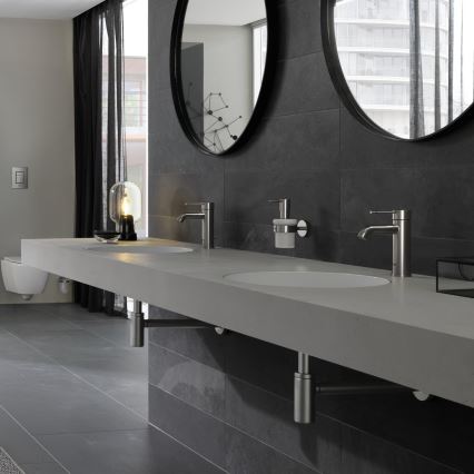 GROHE 23590DC1 - Misturador para lavatório ESSENCE tamanho S em aço inoxidável