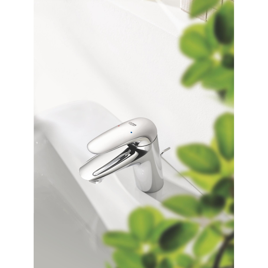 GROHE 23707003 - Misturador para lavatório EUROSTYLE 163 mm, cromo brilhante