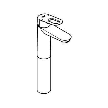 GROHE 23764000 - Misturador para lavatório BAULOOP DN 15 cromado brilhante