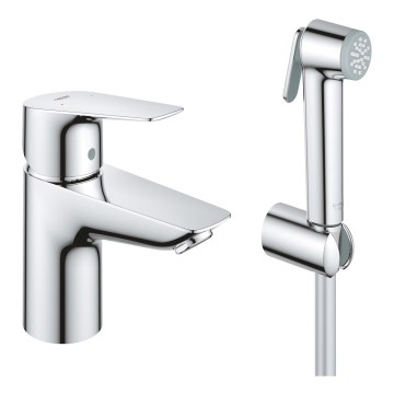 GROHE 23773001 - Misturadora START EDGE para lavatório, tamanho S, acabamento cromado brilhante