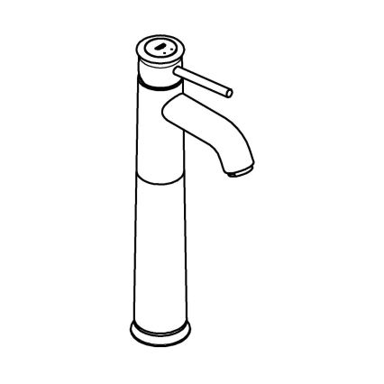 GROHE 23784000 - Torneira para lavatório START CLASSIC 357 mm, acabamento cromado brilhante